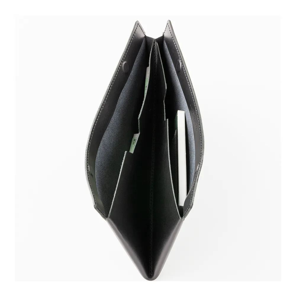 CRAFT DESIGN TECHNOLOGY Leather Pen Wallet - Black