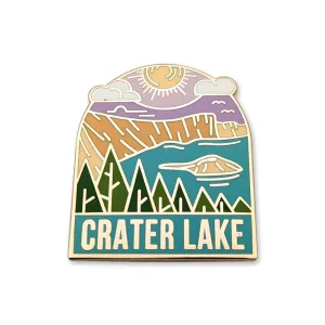 Crater Lake National Park Enamel Pin