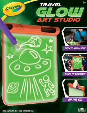 Crayola Travel Glow Art Studio