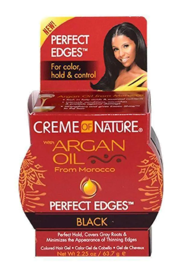 Creme of Nature Argan Oil Perfect Edges - Black