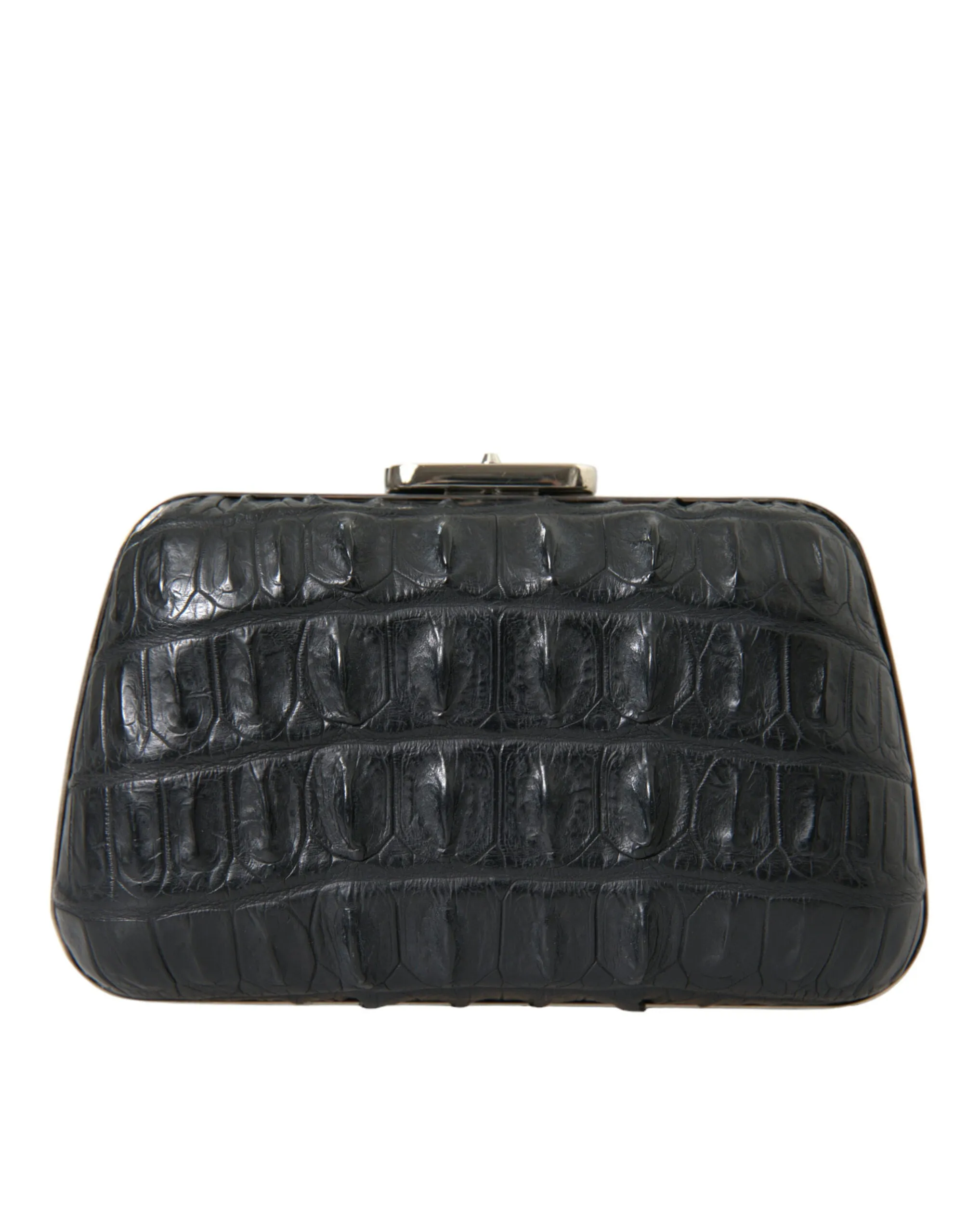 Crocodile Leather Evening Clutch