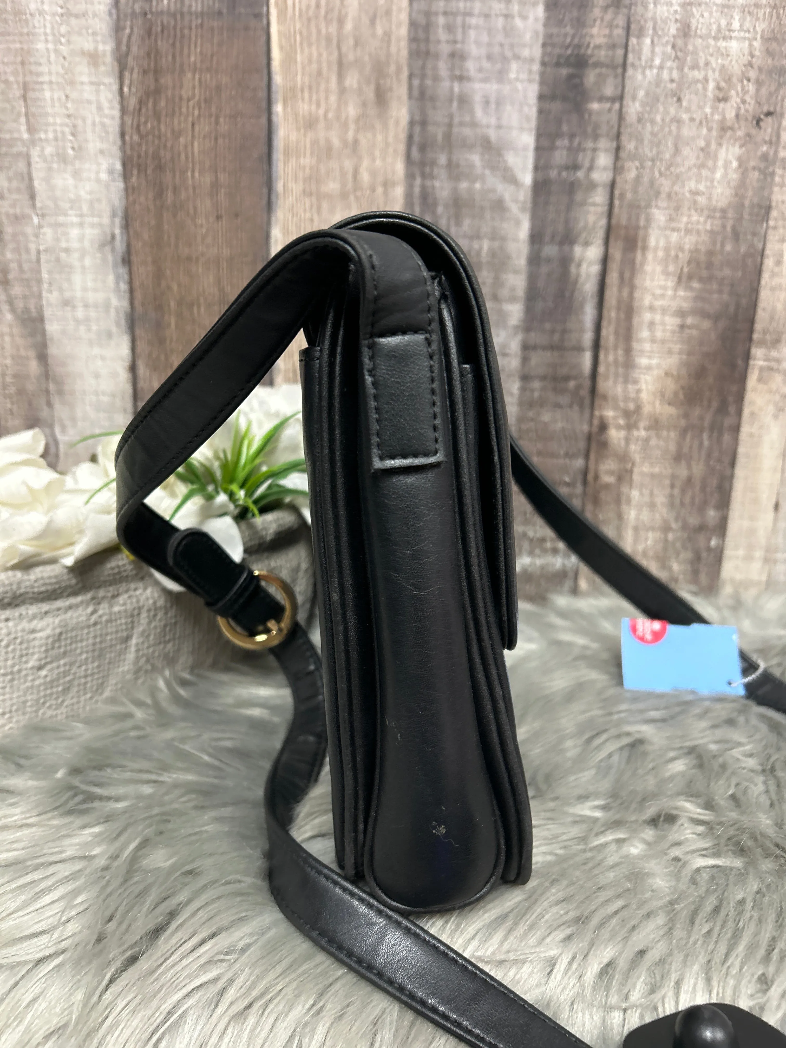Crossbody Leather By Giani Bernini, Size: Medium