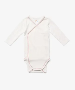 Crossbody One-piece, Pink Piping