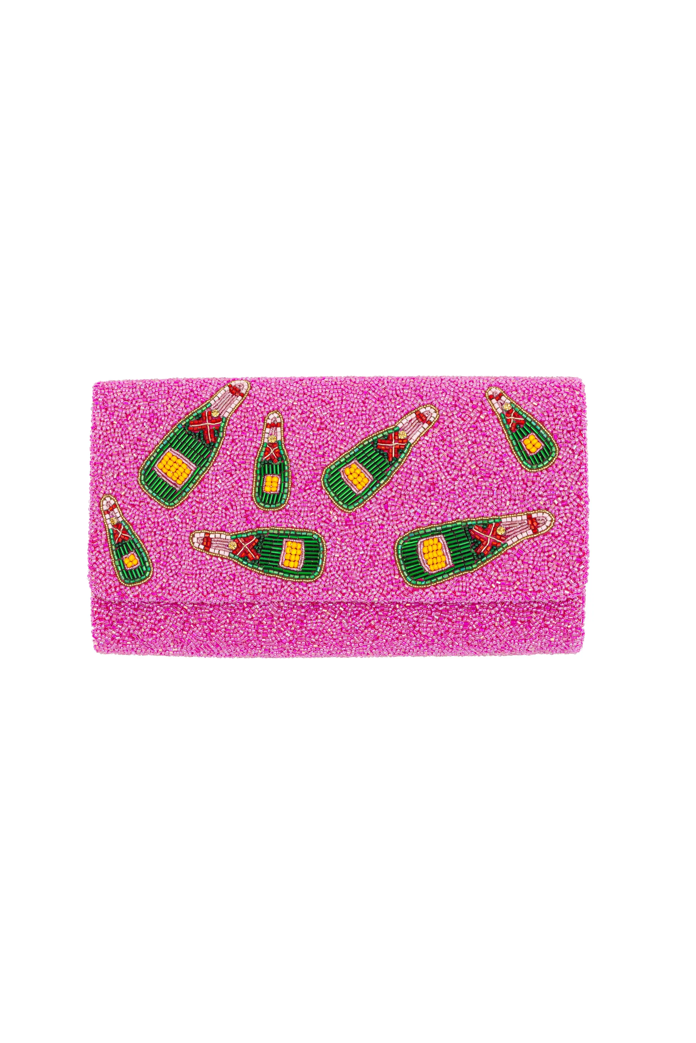 Custom Champagne Clutch - MANY COLORS AVAILABLE