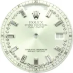 Custom Silver Elliptical Dia. 36mm Day-Date
