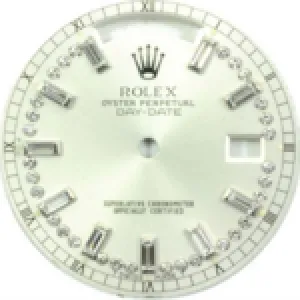 Custom Silver Elliptical Dia. 36mm Day-Date