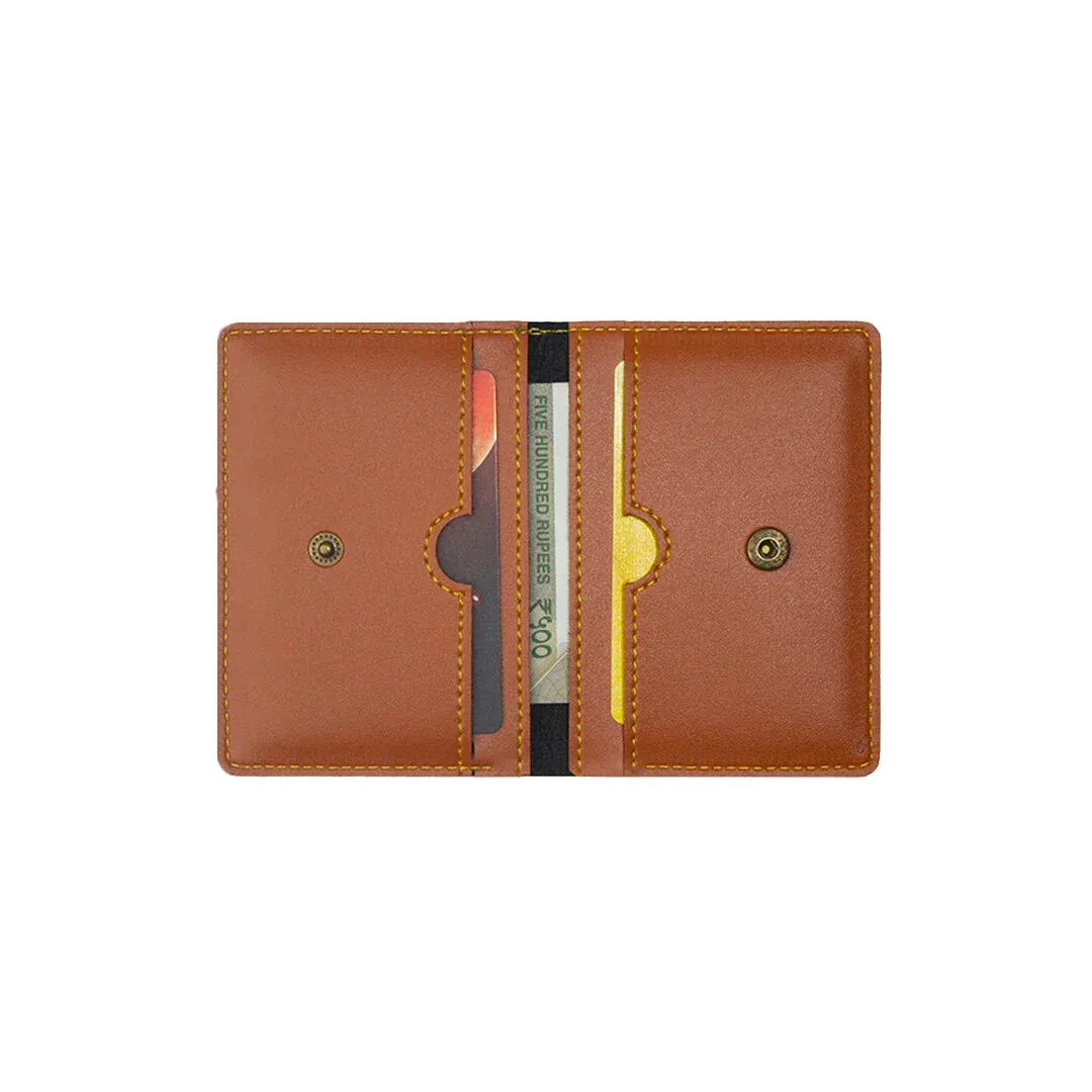 Customized Unisex Sleek and Stylish Wallet - Tan