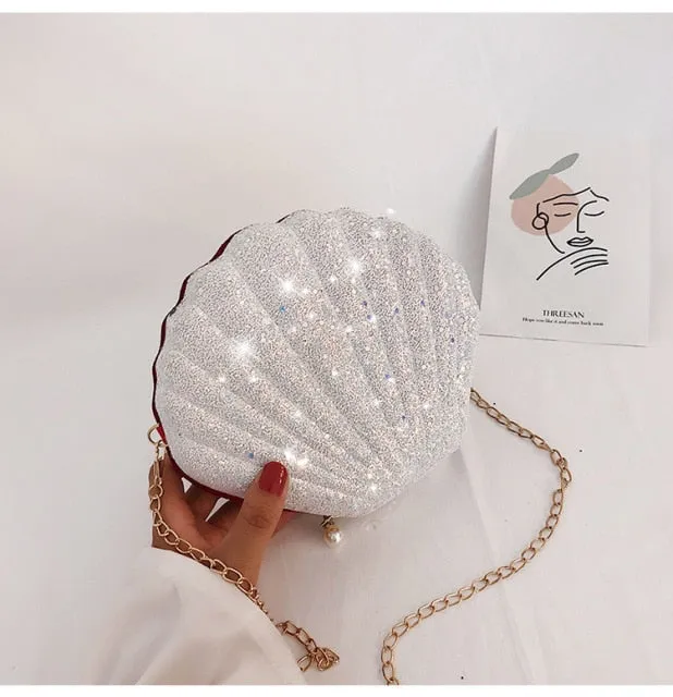 Cute "CLAM$HELL" Clutch