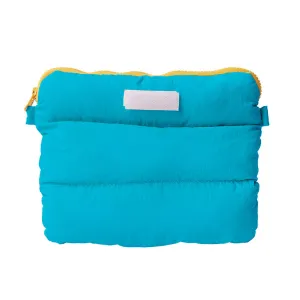 Cyan Pong Pong Bag {Multi Purpose Bag}