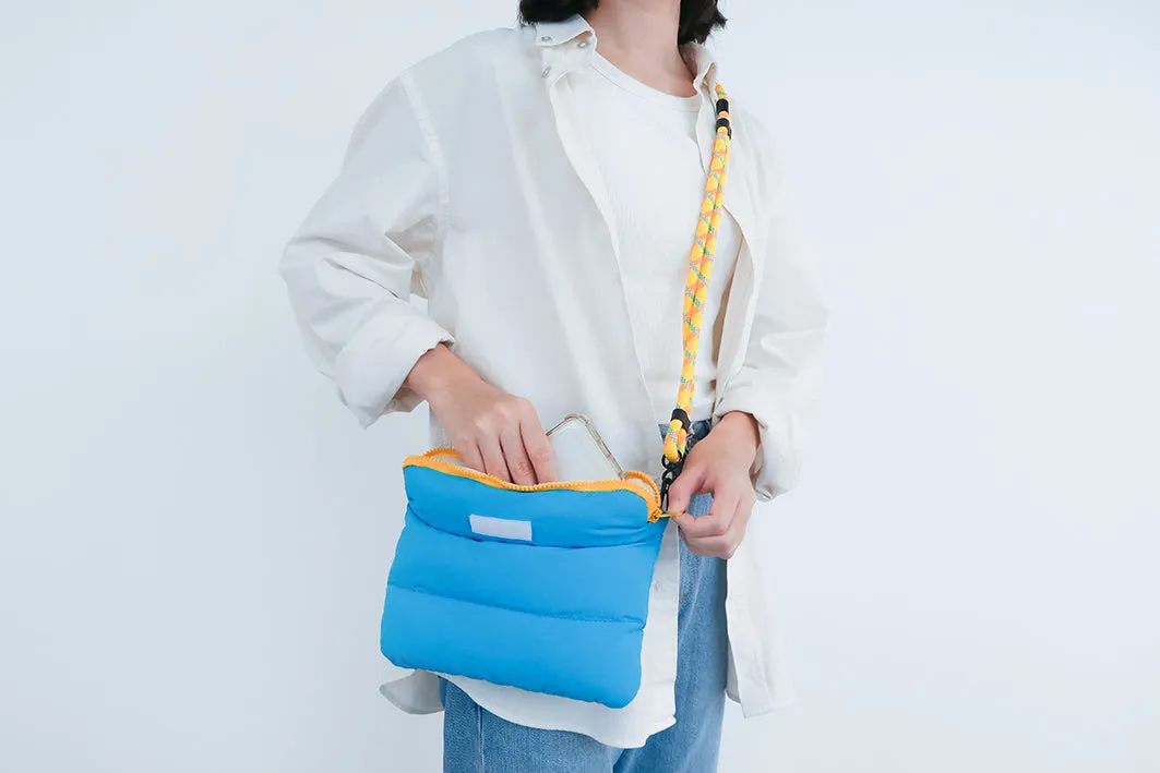 Cyan Pong Pong Bag {Multi Purpose Bag}