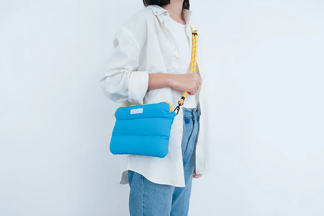 Cyan Pong Pong Bag {Multi Purpose Bag}