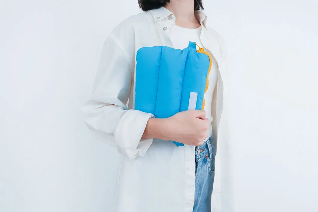 Cyan Pong Pong Bag {Multi Purpose Bag}
