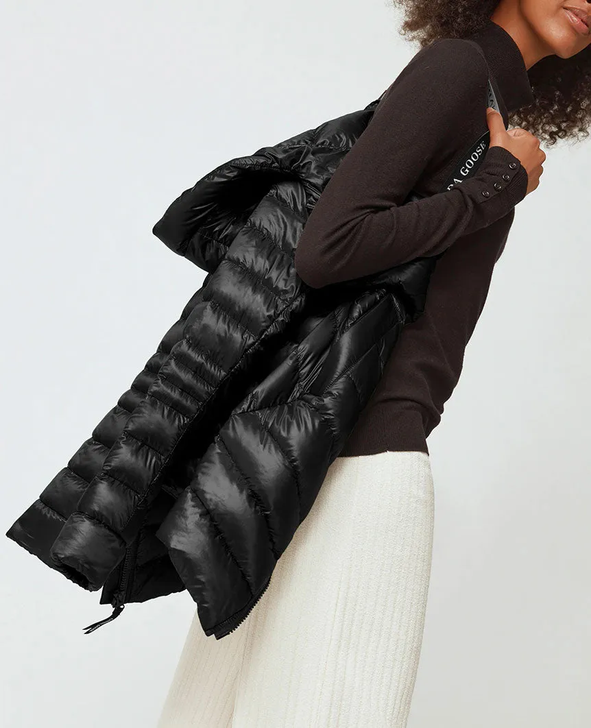 Cypress Hooded Down Jacket Black Label Womens