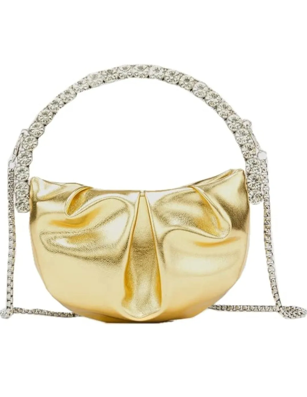 Dainty Gem- PU Fabric Wristlet Mini Clutch