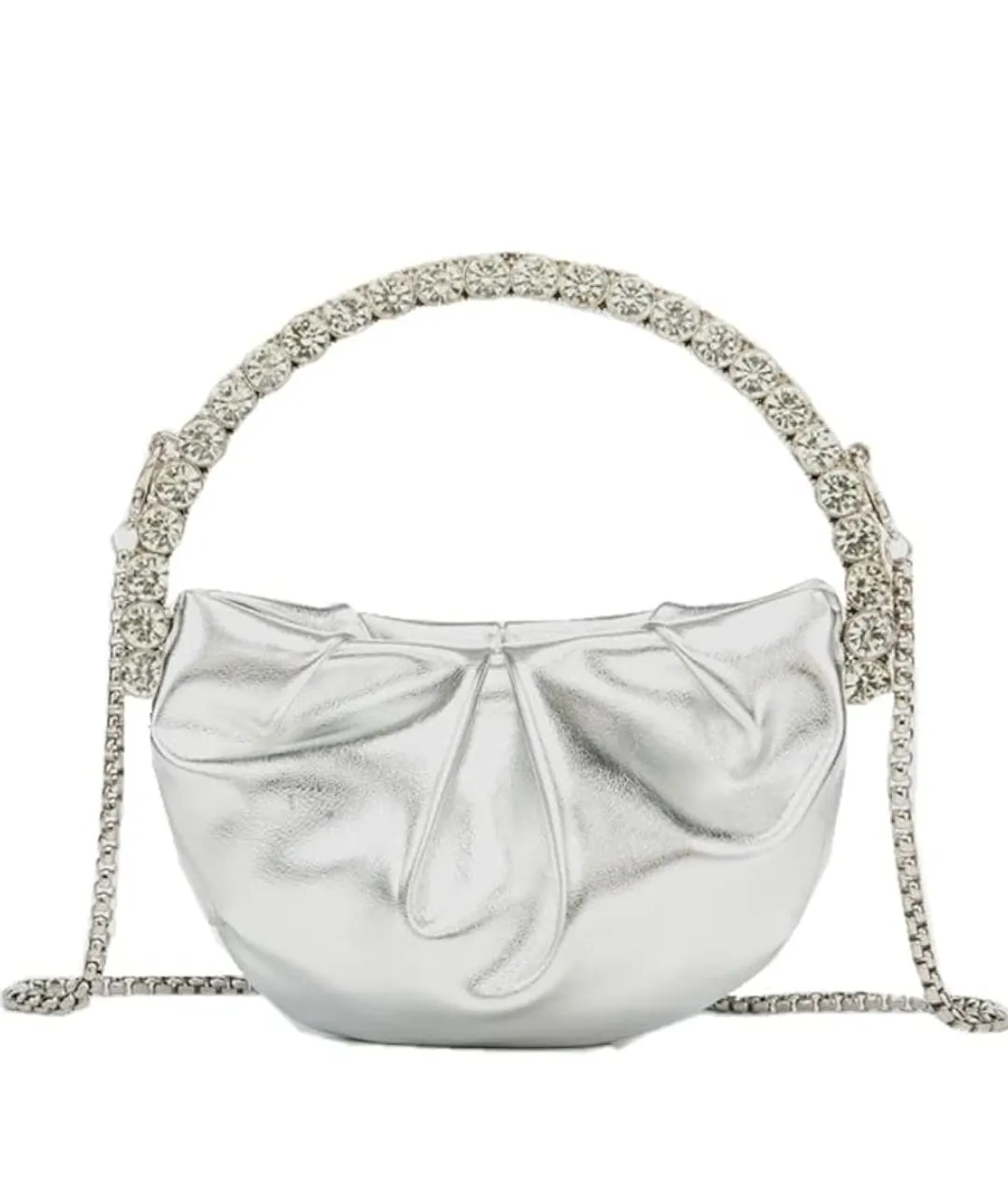 Dainty Gem- PU Fabric Wristlet Mini Clutch