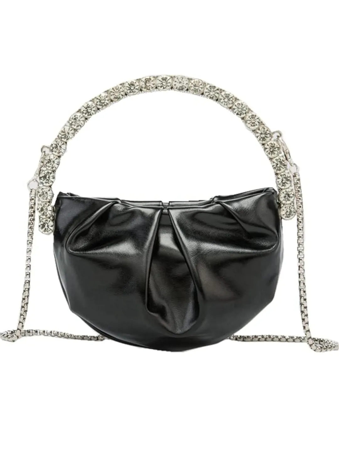 Dainty Gem- PU Fabric Wristlet Mini Clutch