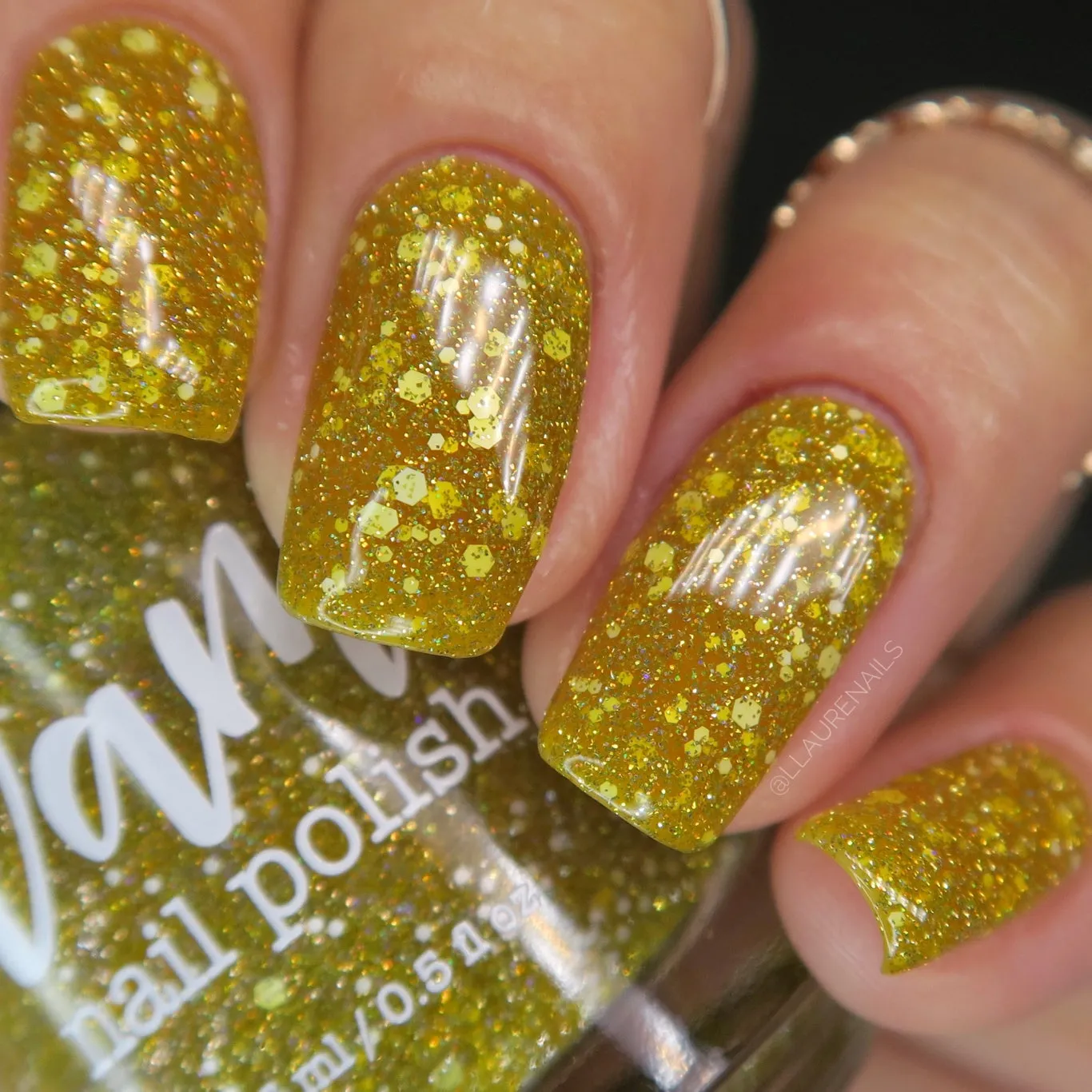 Dam Nail Polish - Hibernation Collection Reflective Glitter - Forty Thousand Winks