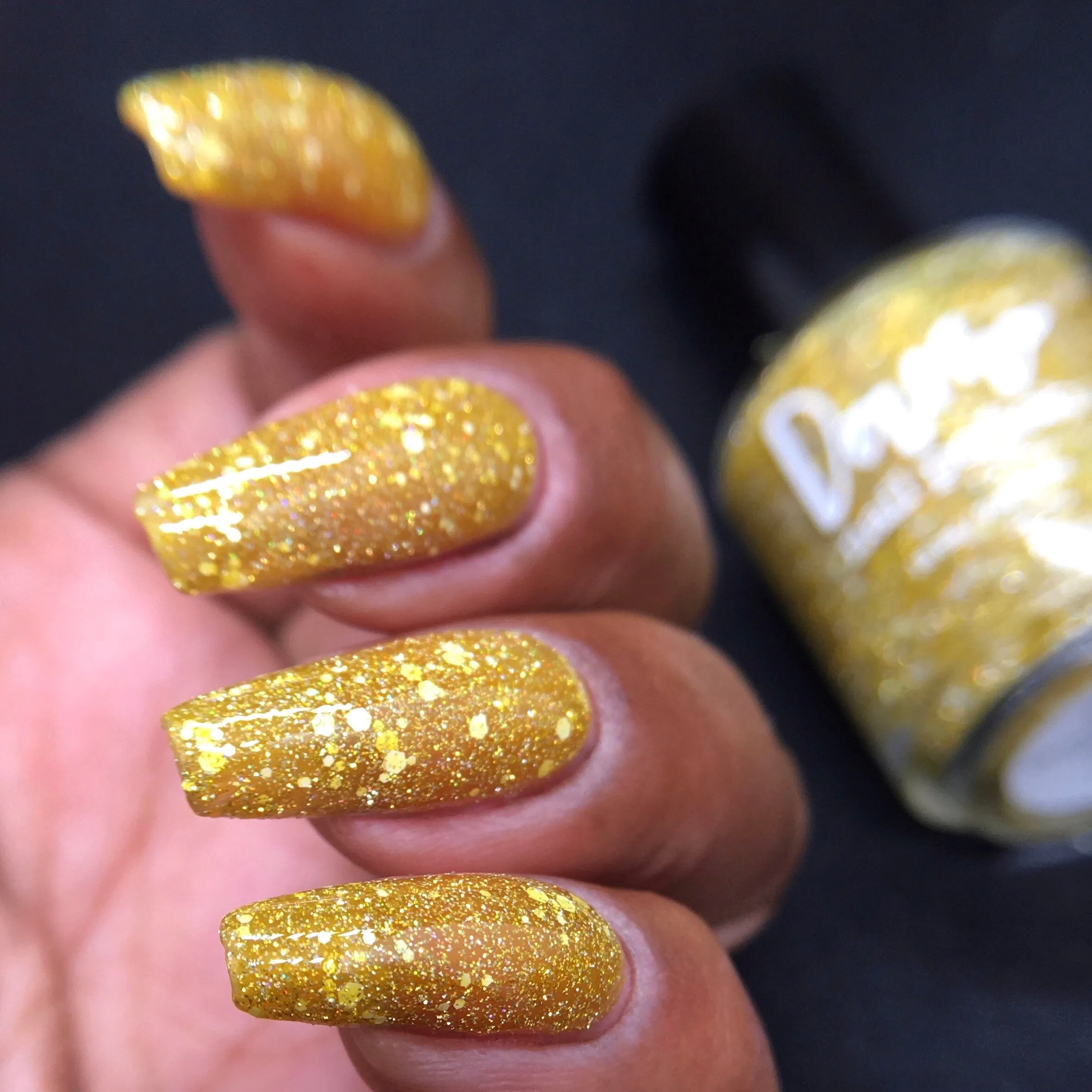 Dam Nail Polish - Hibernation Collection Reflective Glitter - Forty Thousand Winks