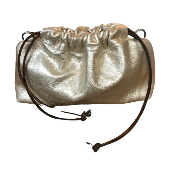 Dean Leather Accessories - Drawstring Crossbody Bag B02