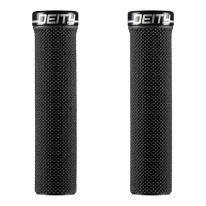 Deity Slimfit Lock-On Grips Black with Black Clamp