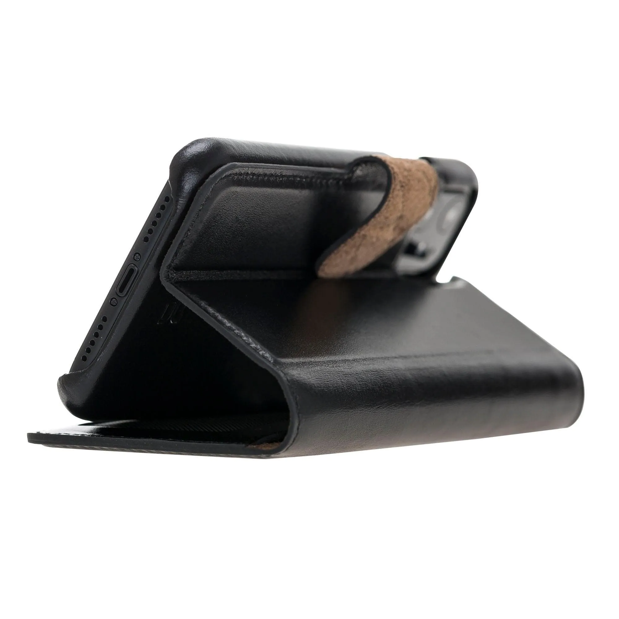 Detachable Fully Covering Leather Wallet Case For Apple iPhone 11 Series