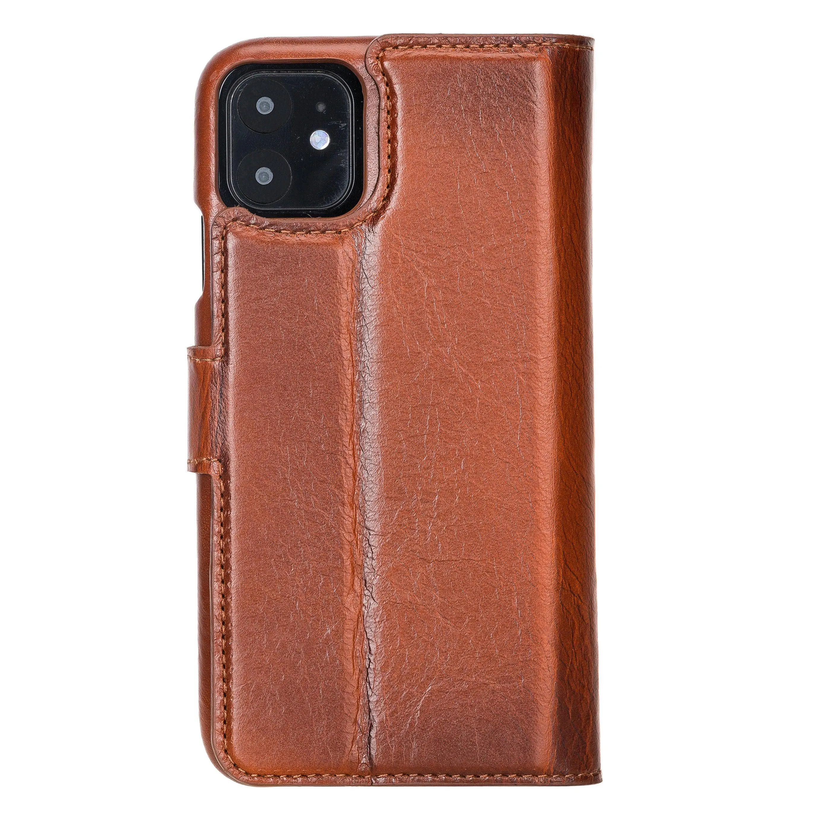 Detachable Fully Covering Leather Wallet Case For Apple iPhone 11 Series