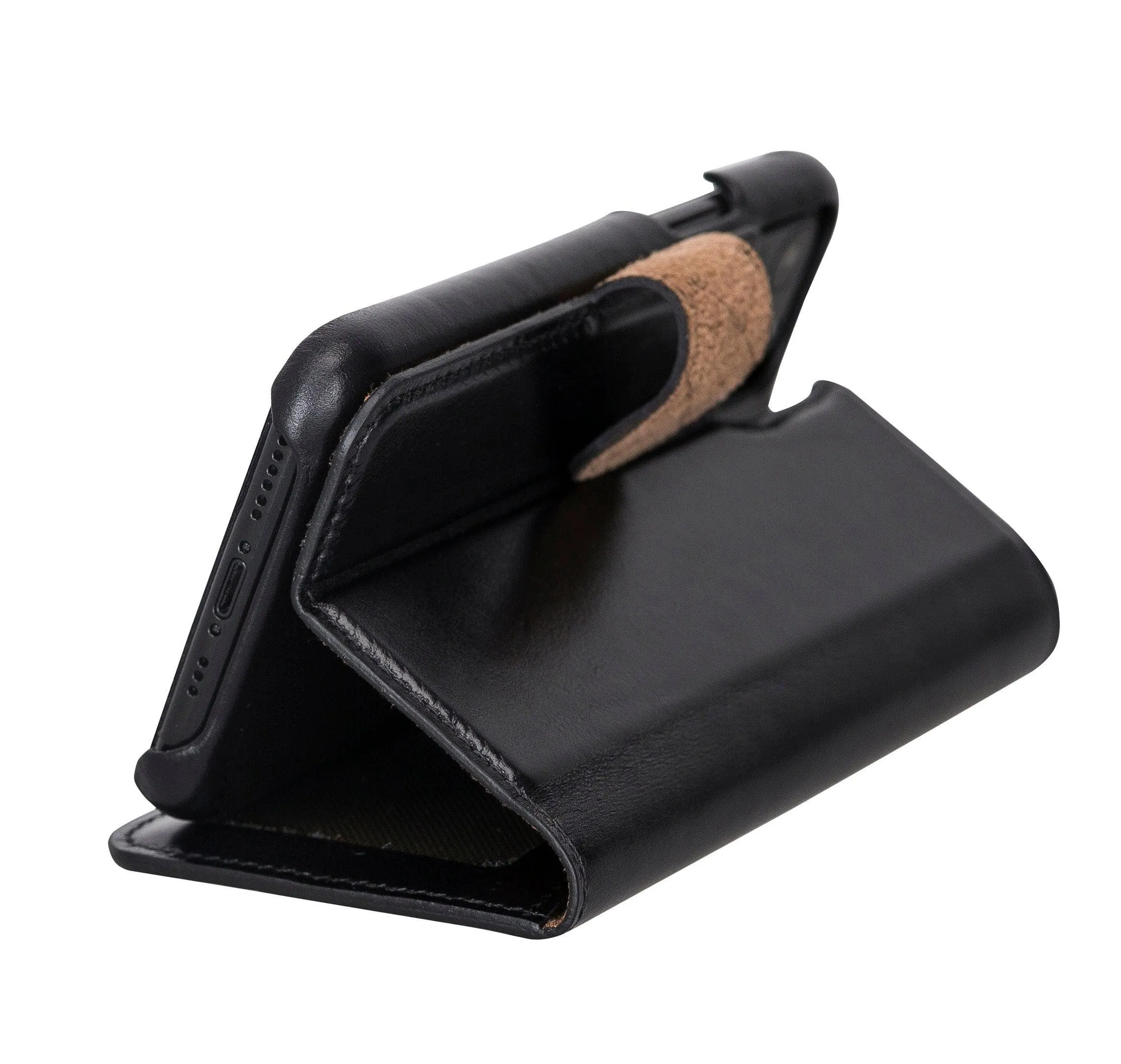 Detachable Fully Covering Leather Wallet Case For Apple iPhone 11 Series