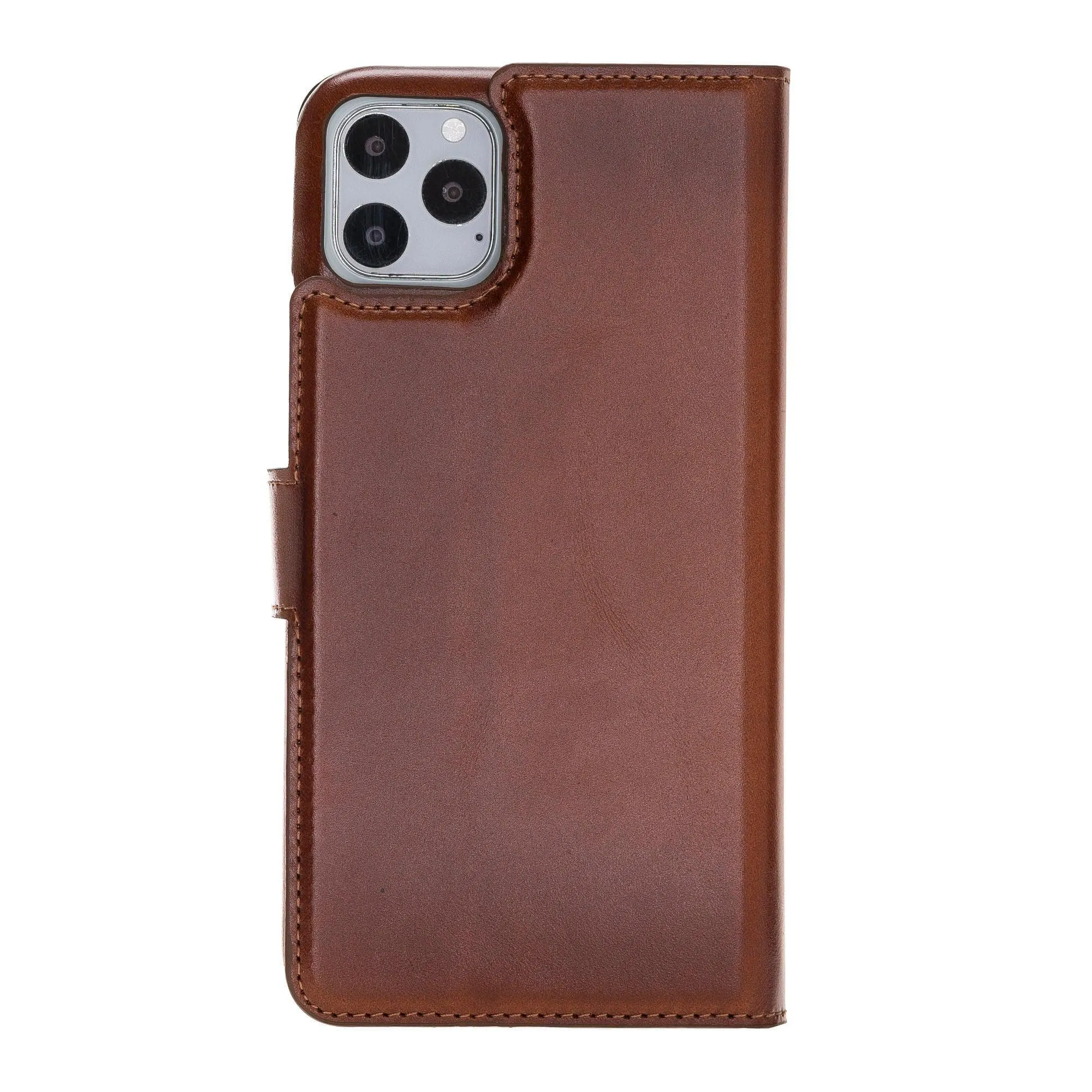 Detachable Fully Covering Leather Wallet Case For Apple iPhone 11 Series