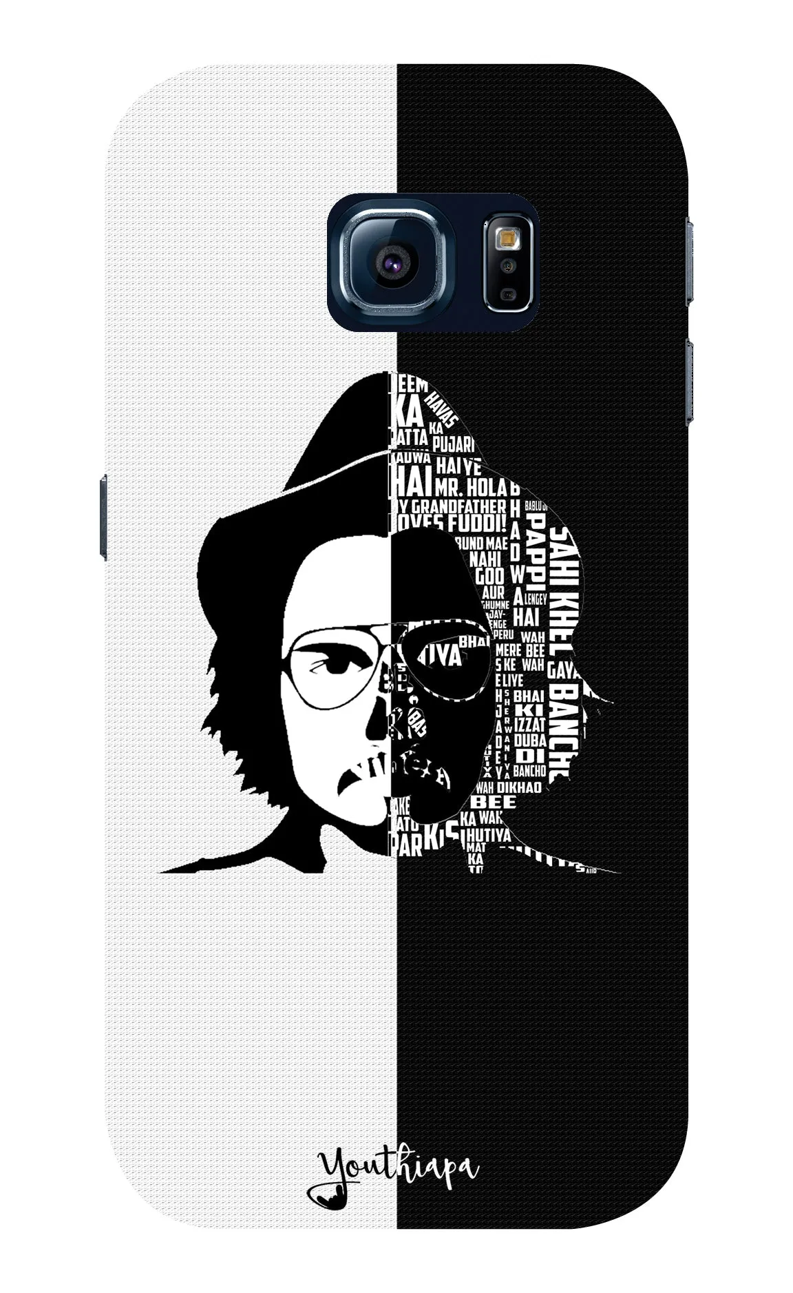 Dialogue Bazi B&W Edition for Samsung Galaxy S6 Edge