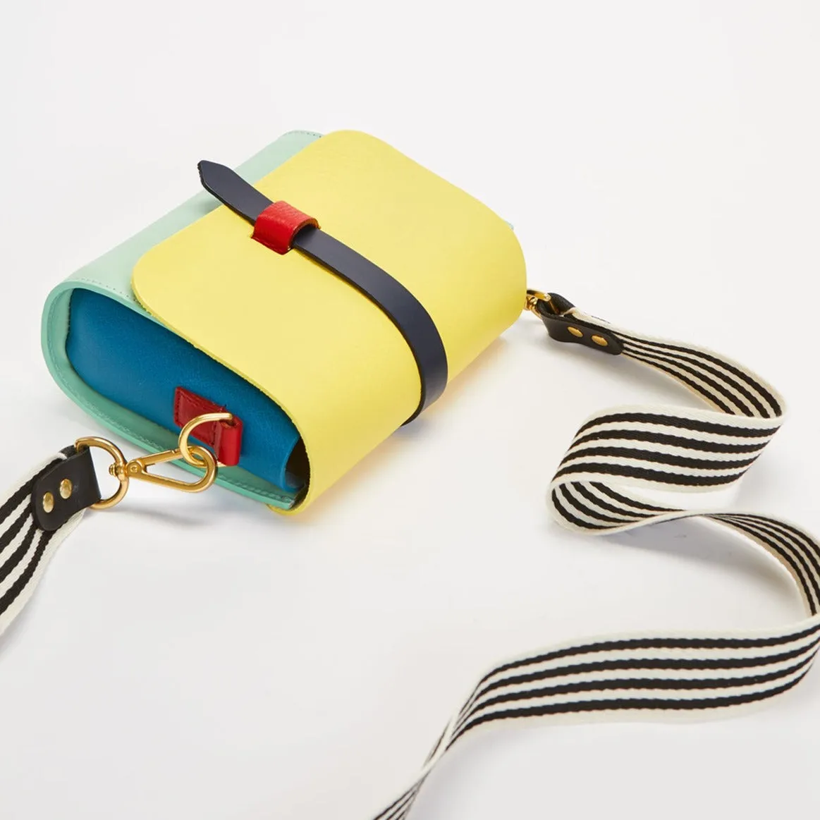 Dinky Upcycled Leather Handbag Margate