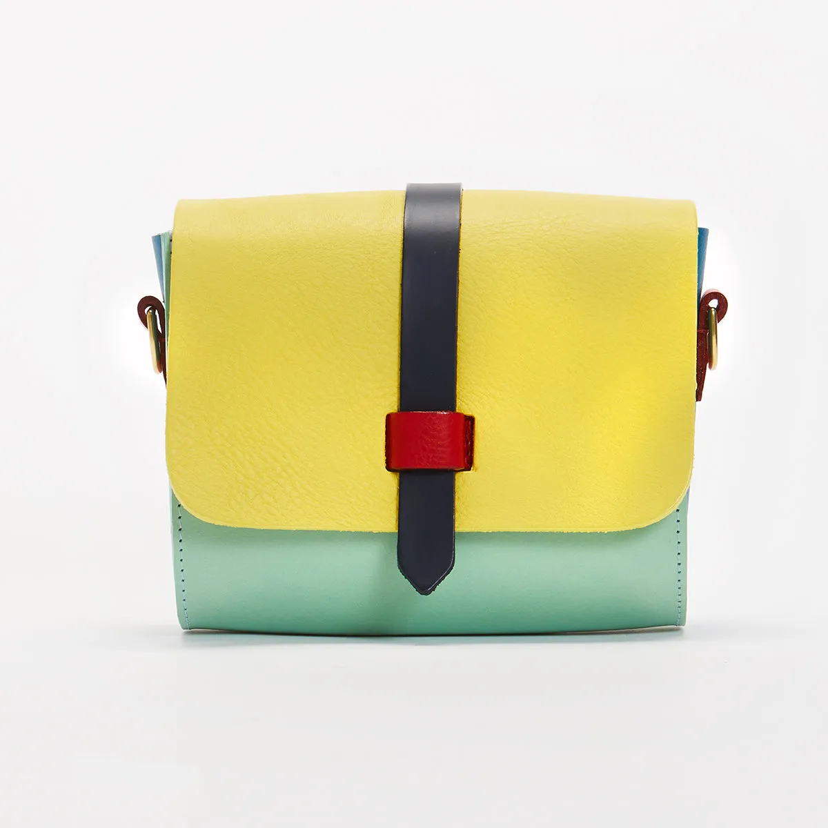 Dinky Upcycled Leather Handbag Margate