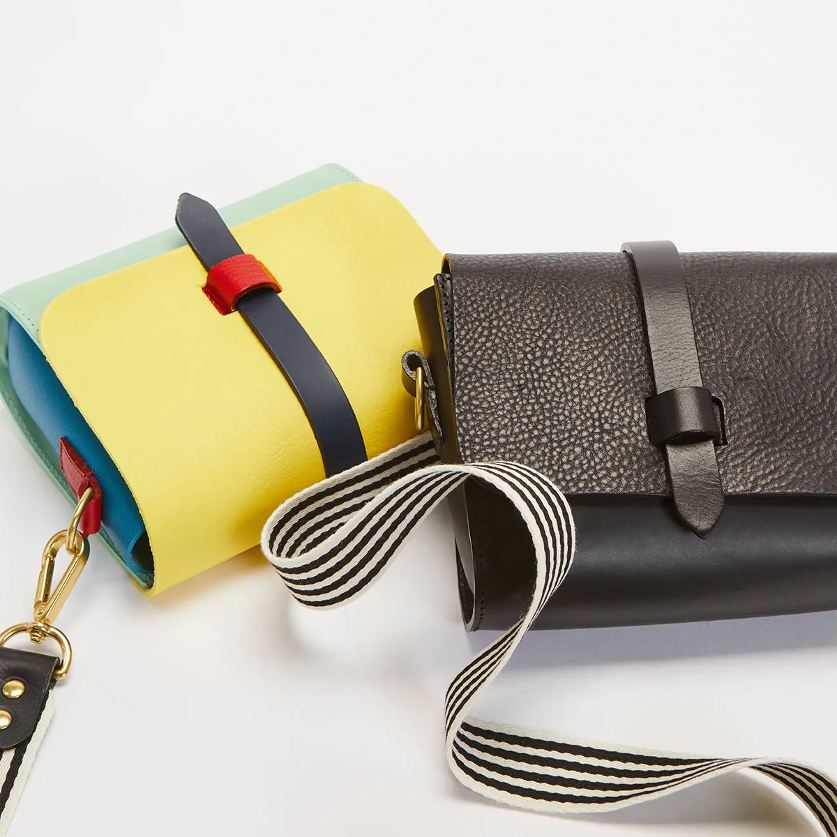Dinky Upcycled Leather Handbag Margate