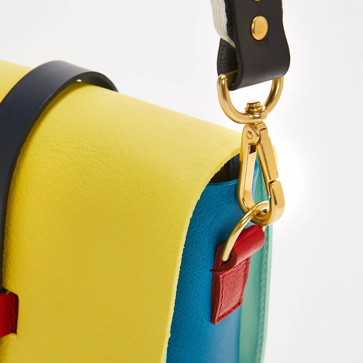 Dinky Upcycled Leather Handbag Margate