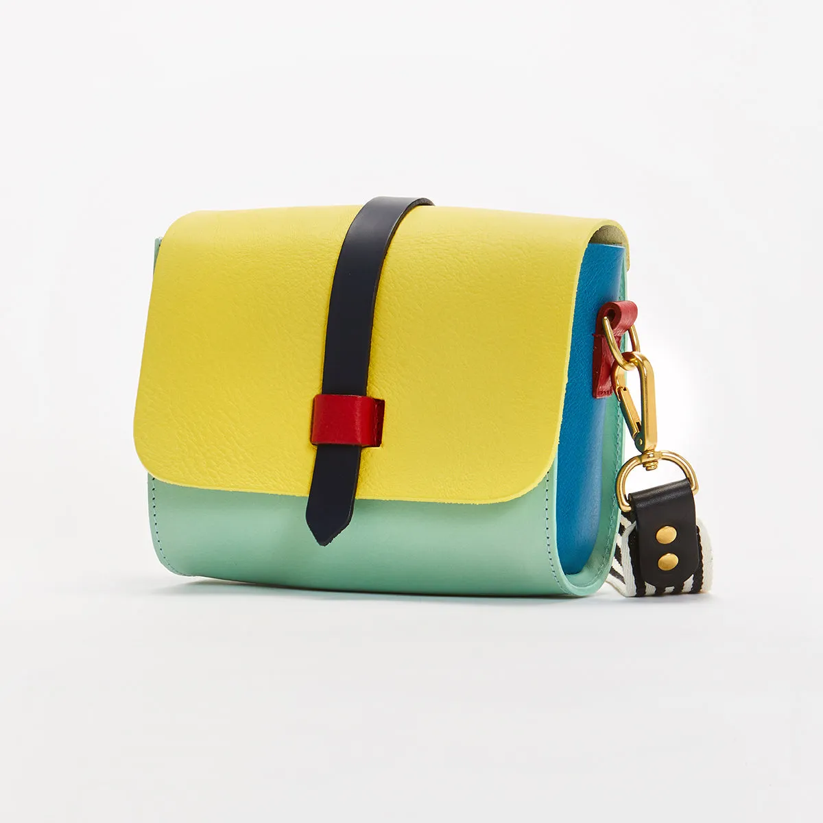 Dinky Upcycled Leather Handbag Margate