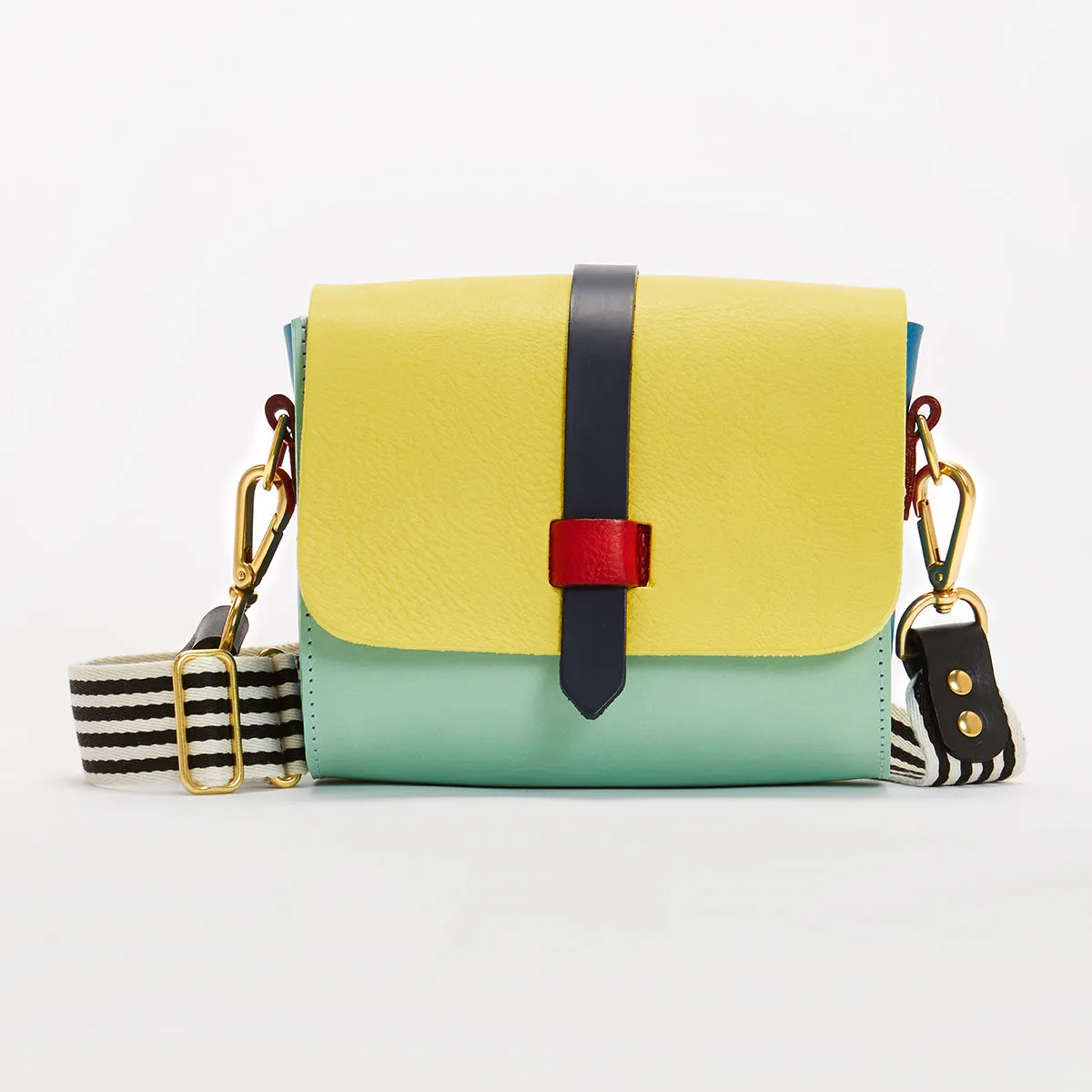 Dinky Upcycled Leather Handbag Margate