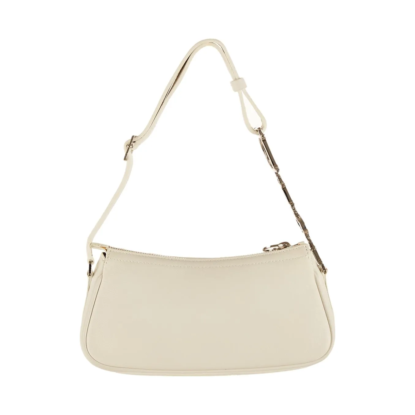 Dior White Logo Mini Shoulder Bag