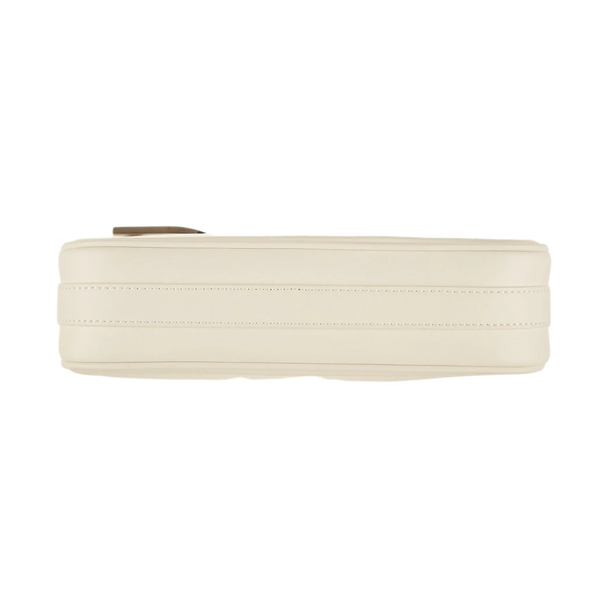 Dior White Logo Mini Shoulder Bag
