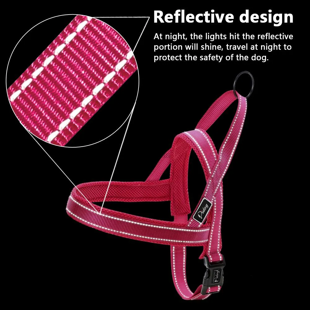 Dog Harness With Reflective Stitching