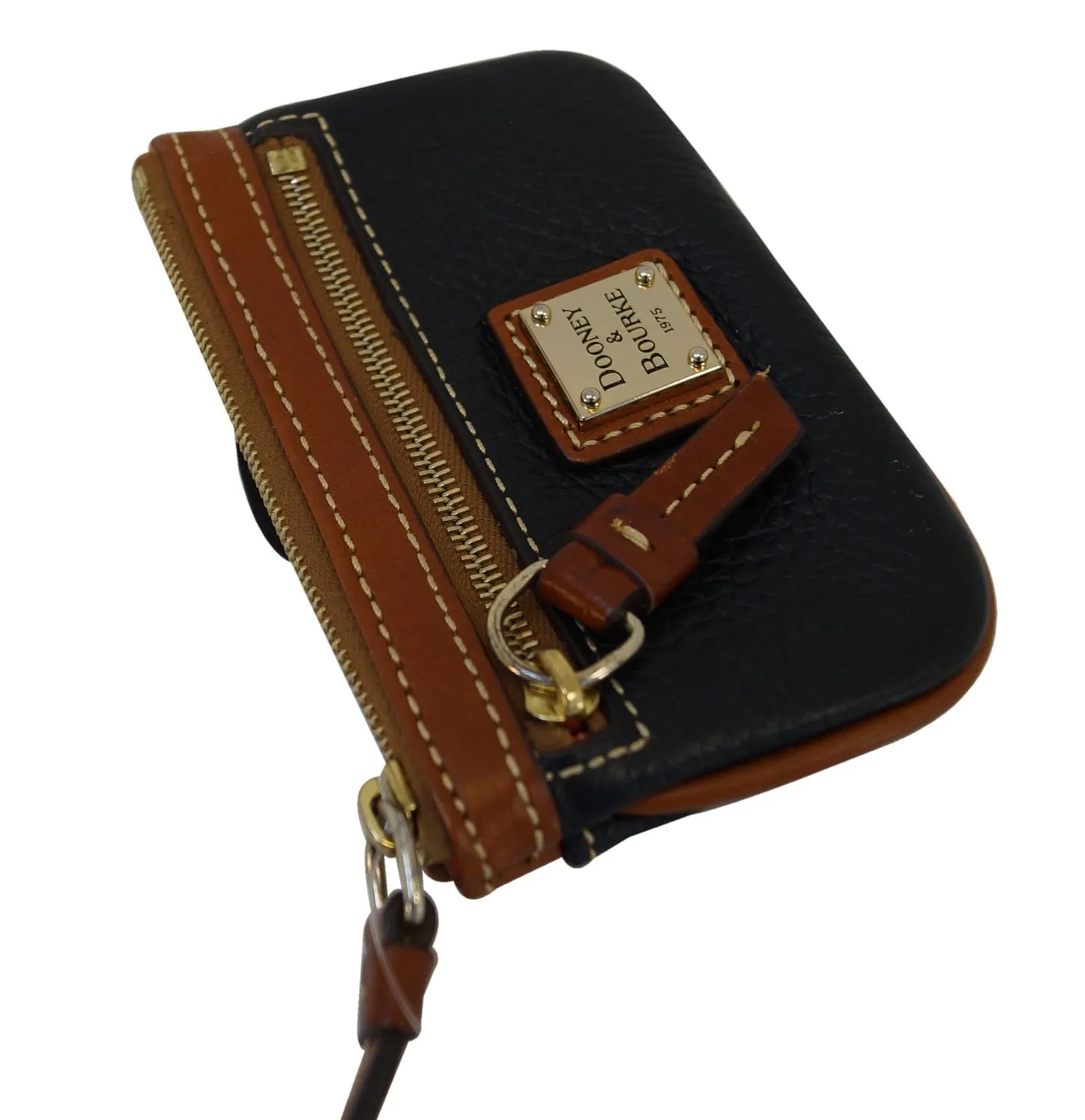 DOONEY & BOURKE Leather Blue Zippy Wallet