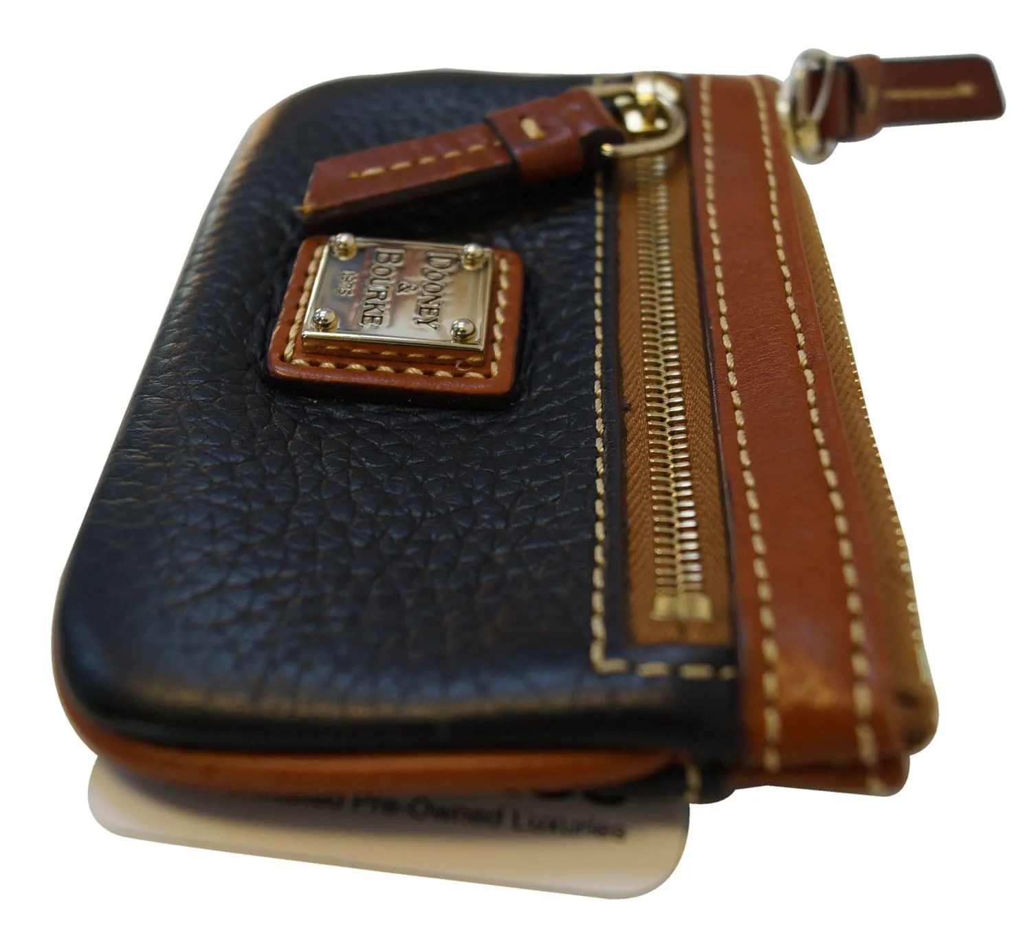 DOONEY & BOURKE Leather Blue Zippy Wallet