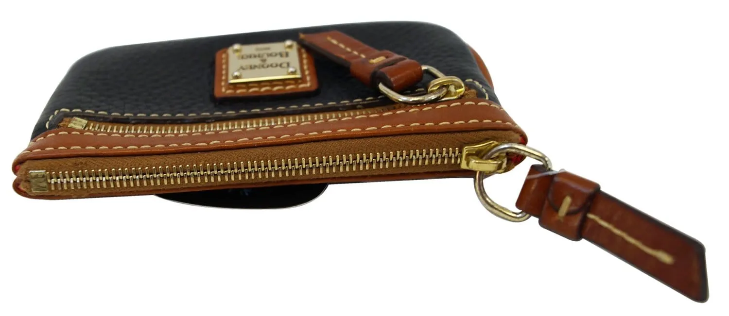 DOONEY & BOURKE Leather Blue Zippy Wallet