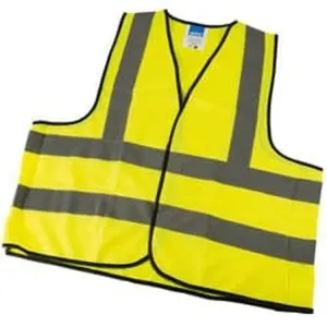Draper High Visibility Traffic Waistcoat To En471 Class 2L, Large Dr-73732
