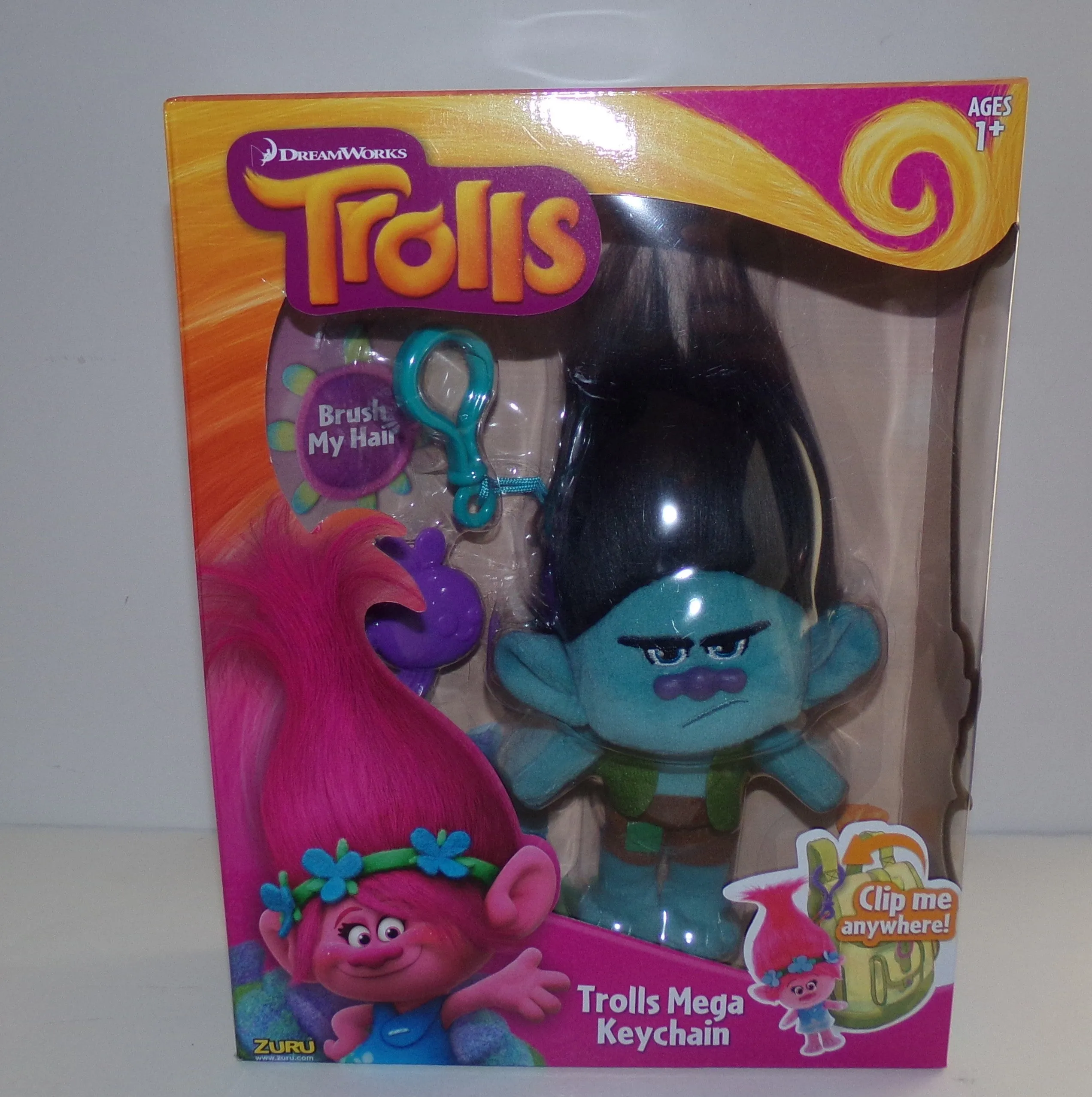 DreamWorks Trolls Mega Key Chain Grumpy Branch