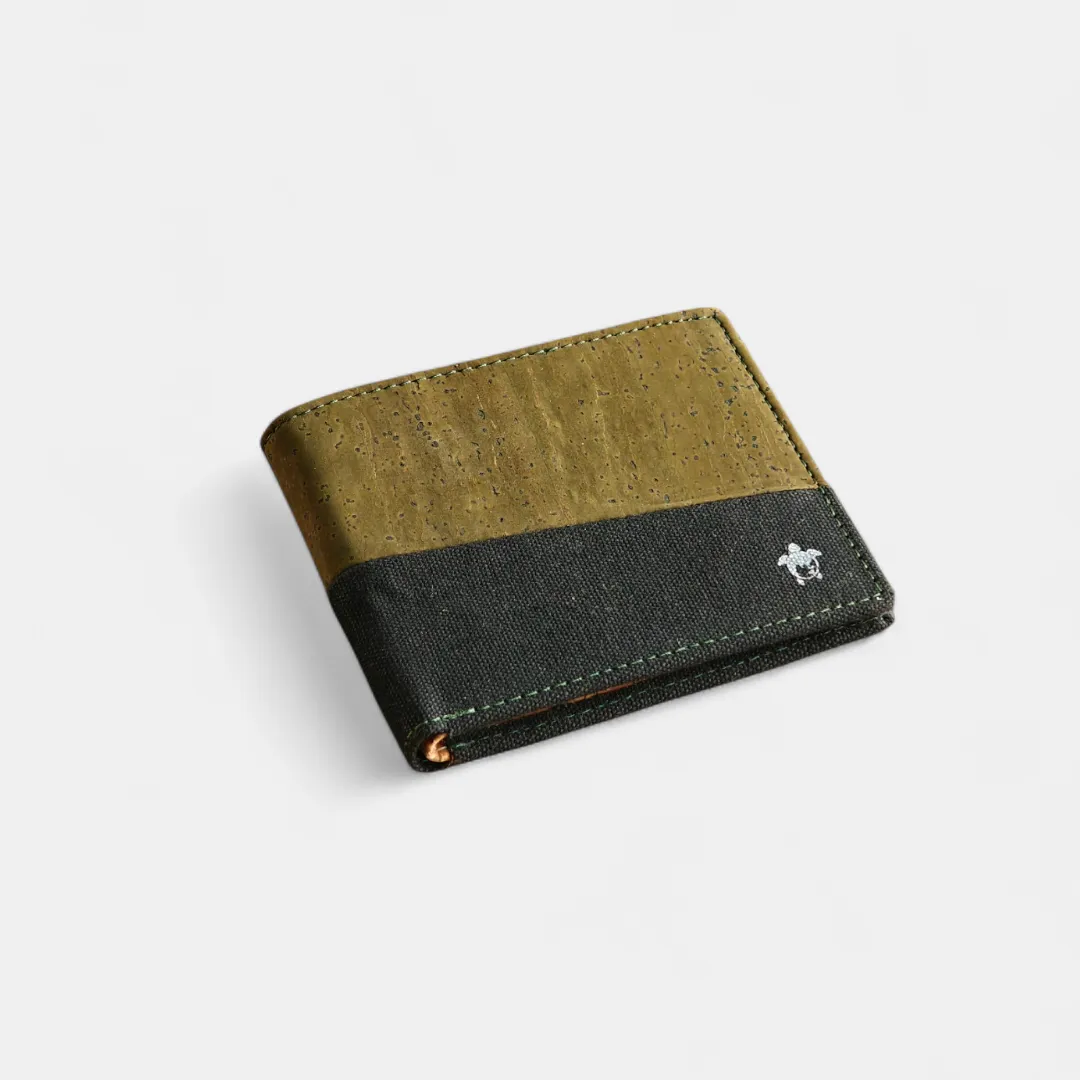 Earthly Luxe: Premium Cork Wallet and Jar Candle Hamper