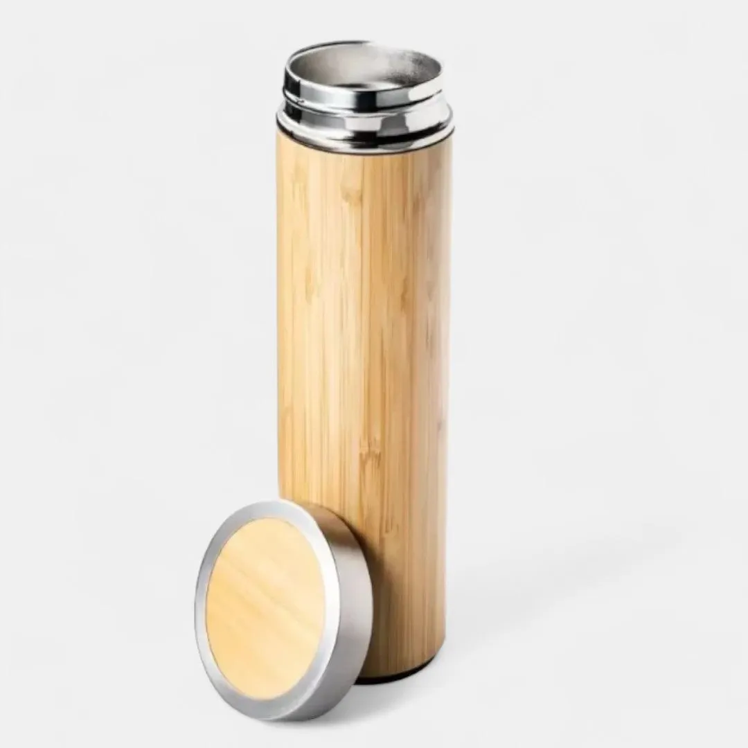Eco-Chic Indulgence: Sustainable Luxury Candle , Cork Wallet Hamper & Bamboo Bottle | Sustainable Gifts | Crafted in India