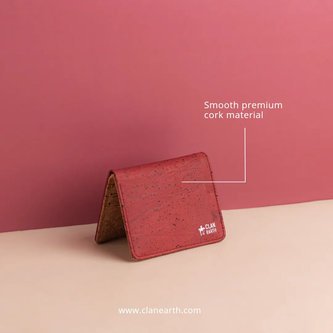 EcoLuxe Duo:Cork Wallet & Candle Gift Set | Sustainable Gifts | Crafted in India