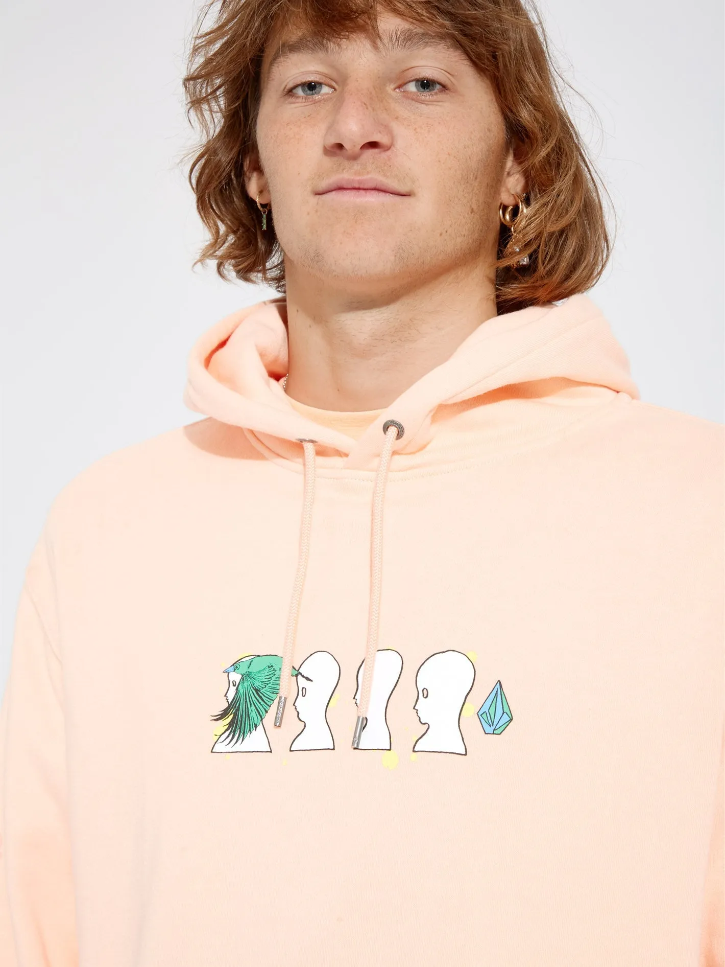 Ed Merlin Murray Kapuzenpullover - PEACH BUD