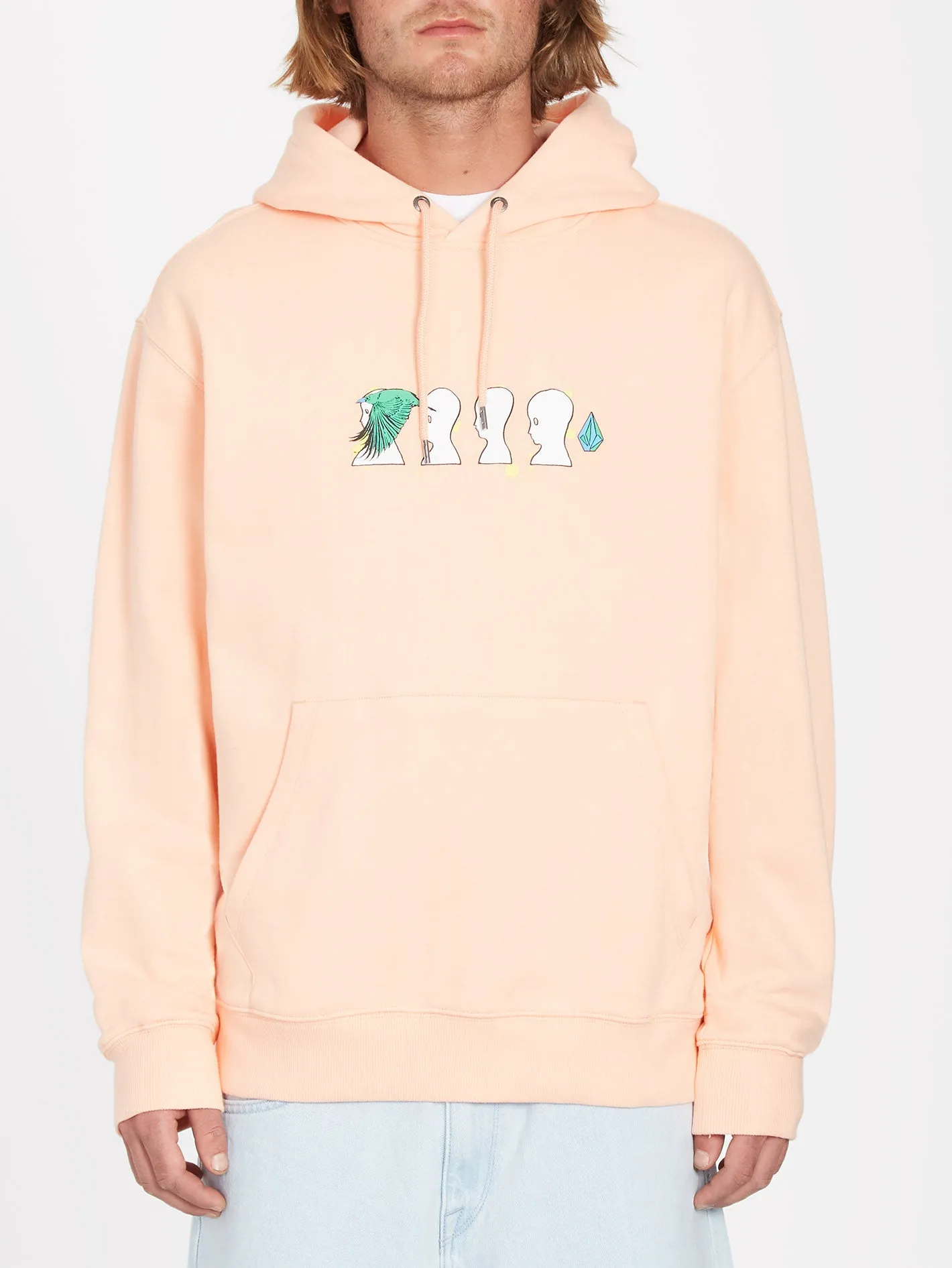 Ed Merlin Murray Kapuzenpullover - PEACH BUD