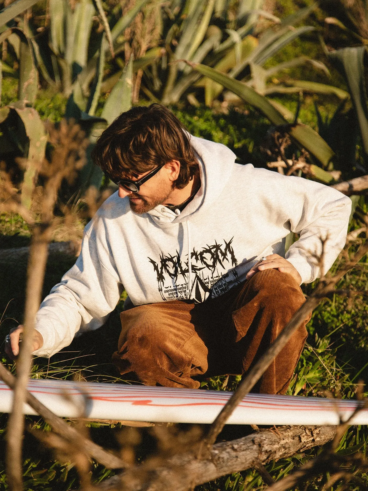 Edener Kapuzenpullover - HEATHER GREY