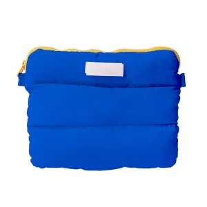 Electric Blue Pong Pong Bag {Multi Purpose Bag}
